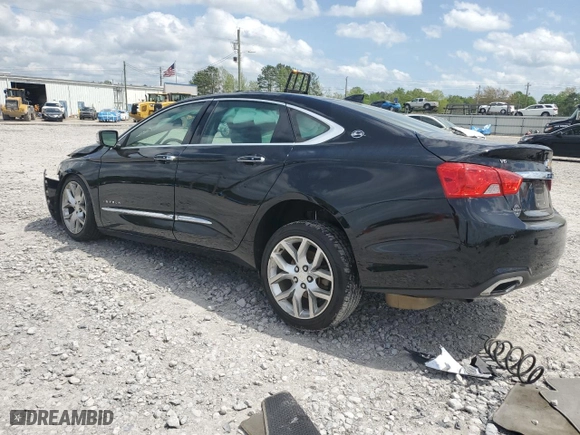 2018 Chevrolet Impala Premier with VIN 2G1125S33J9110298, listed as a Copart auction lot 51250865 with 0 mi miles and Salvage Title. Bid and sale history available at carsss.com. Image 2.