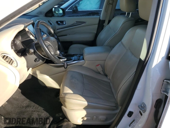 2016 Infiniti QX60 with VIN 5N1AL0MM4GC512583, listed as a Copart auction lot 85590684 with 148,034 mi miles and Salvage Title. Bid and sale history available at DreamBid. Image 7.