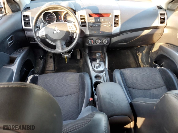 2012 Mitsubishi Outlander SE with VIN JA4AS3AW7CU003102, listed as a Copart auction lot 78539214 with 192,477 mi miles and Salvage Title. Bid and sale history available at carsss.com. Image 8.