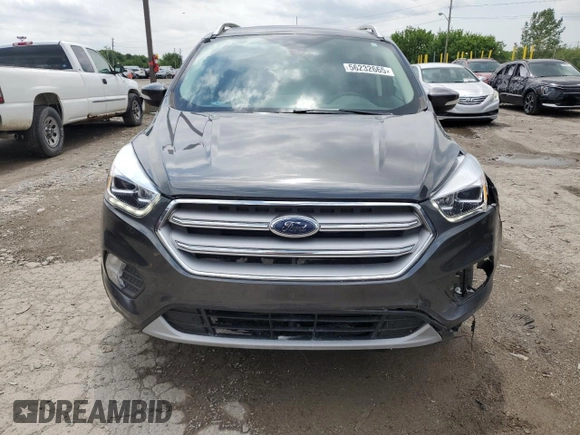 2019 Ford Escape Titanium with VIN 1FMCU0J93KUA81968, listed as a Copart auction lot 56232665 with 26,631 mi miles and Salvage title. Bid and sale history available at DreamBid. Image 5.