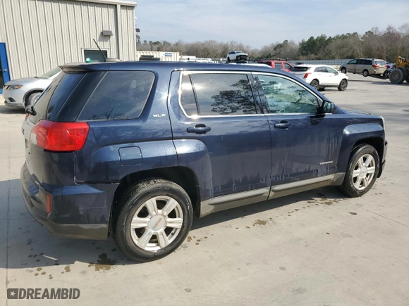 2016 GMC Terrain SLE with VIN 2GKFLSEK2G6177288, listed as a Copart auction lot 42426285 with 134,543 mi miles and Salvage Title. Bid and sale history available at carsss.com. Image 3.
