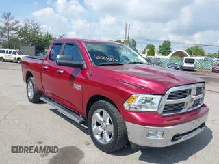 2014 Ram 1500 Big Horn with VIN 1C6RR7GT3ES193639, listed as a IAAI auction lot 42764297 with 166,986 mi miles and . Bid and sale history available at DreamBid. Image 1.