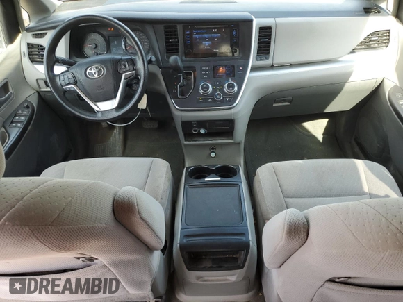 2017 Toyota Sienna LE Auto Access Seat with VIN 5TDKZ3DC9HS783705, listed as a Copart auction lot 57163325 with 165,996 mi miles and Salvage title. Bid and sale history available at DreamBid. Image 8.