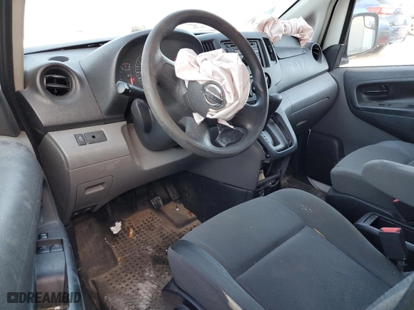 2015 Nissan NV200 S with VIN 3N6CM0KN5FK704784, listed as a Copart auction lot 76839564 with 176282 miles and Salvage Title. Bid and sale history available at carsss.com. Image 8.