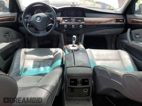 2009 BMW 5 Series 528i with VIN WBANU53599C119141, listed as a Copart auction lot 53888465 with 203,859 mi miles and Clean Title. Bid and sale history available at carsss.com. Image 8.