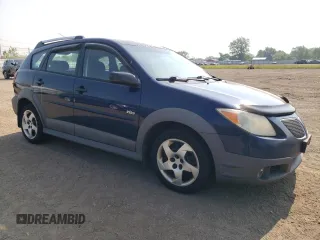 2006 Pontiac Vibe with VIN 5Y2SL65866Z438818, listed as a Copart auction lot 59601475 with 248,953 mi miles and Salvage title. Bid and sale history available at DreamBid. Image 4.