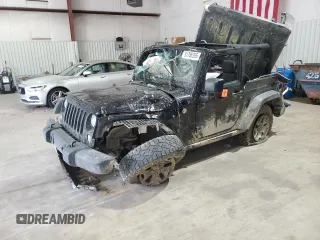 2016 Jeep Wrangler Willys Wheeler z VIN 1C4AJWAG1GL237475, wystawiony jako Copart lot #51786355 z przebiegiem 124 954 mil mil oraz Szkoda całkowita • Salvage title. Historia ofert i sprzedaży dostępna na DreamBid. Obrazek 1.