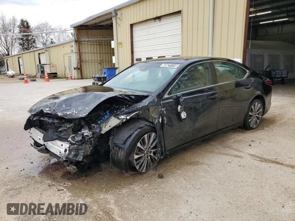 2021 Lexus ES with VIN 58ADZ1B18MU106444, listed as a Copart auction lot 49621115 with 72,766 mi miles and Clean Title. Bid and sale history available at carsss.com. Image 1.