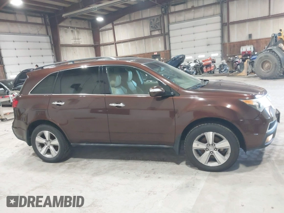 2011 Acura MDX Tech Pkg with VIN 2HNYD2H66BH541588, listed as a IAAI auction lot 42002712 with 216,298 mi miles. Bid and sale history available at carsss.com. Image 13.