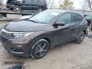 2021 Honda HR-V EX with VIN 3CZRU6H59MM720845, listed as a IAAI auction lot 41461037 with 32,716 mi miles. Bid and sale history available at carsss.com. Image 17.
