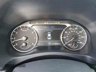 2025 Nissan Altima SV with VIN 1N4BL4DW2SN337884, listed as a Copart auction lot 43605065 with 726 mi miles and Salvage Title. Bid and sale history available at DreamBid. Image 9.