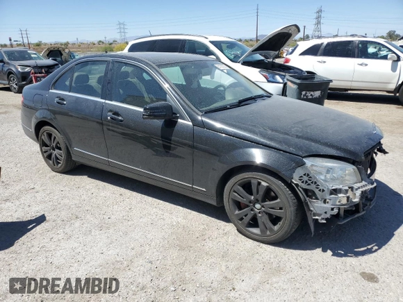 2011 Mercedes-Benz C 300 Sport with VIN WDDGF8BB5BR169204, listed as a Copart auction lot 51707235 with 141,065 mi miles and Salvage Title. Bid and sale history available at carsss.com. Image 4.