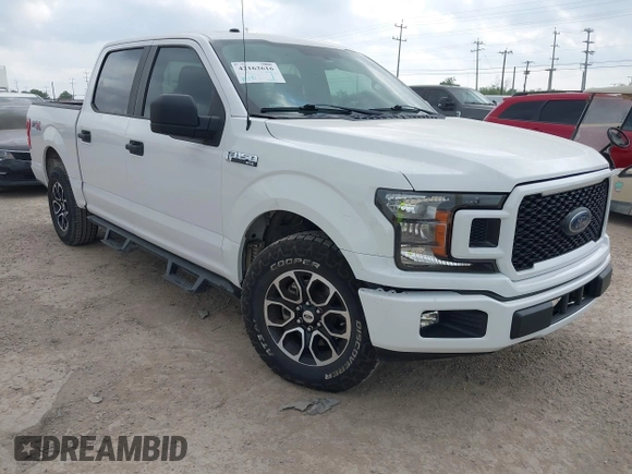 2018 Ford F-150 XL with VIN 1FTEW1C52JKC49228, listed as a IAAI auction lot 42162616 with 148,329 mi miles. Bid and sale history available at carsss.com. Image 1.