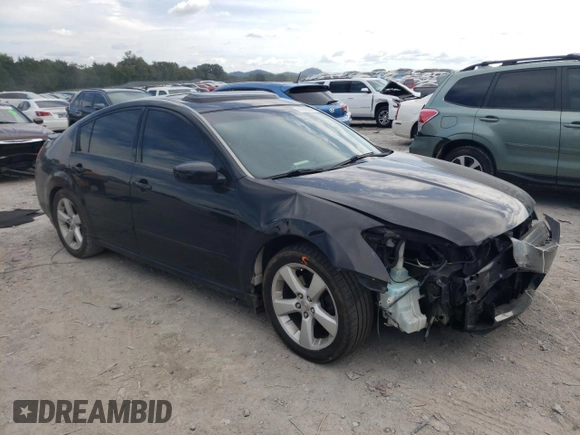 2008 Nissan Maxima 3.5 SE with VIN 1N4BA41E98C814929, listed as a Copart auction lot 68988884 with 192,900 mi miles and Salvage Title. Bid and sale history available at carsss.com. Image 4.