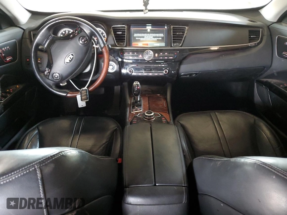 2017 Kia K900 Luxury with VIN KNALW4D45H6036529, listed as a Copart auction lot 63127755 with 114,540 mi miles and Salvage title. Bid and sale history available at DreamBid. Image 8.