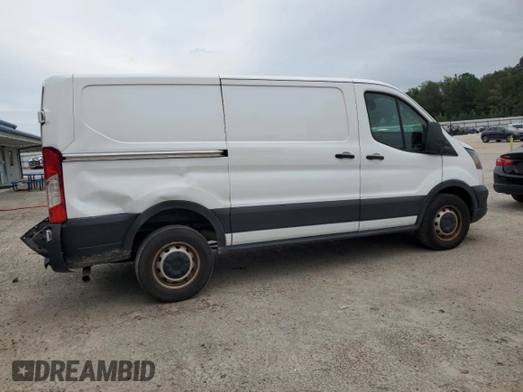 2021 Ford Transit Cargo with VIN 1FTYE1Y88MKA83997, listed as a Copart auction lot 73294104 with 179,679 mi miles and Salvage Title. Bid and sale history available at carsss.com. Image 3.