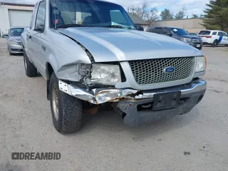 2001 Ford Ranger XL Fleet with VIN 1FTZR15E61TA83280, listed as a IAAI auction lot 42050223 with 216,957 mi miles. Bid and sale history available at carsss.com. Image 6.