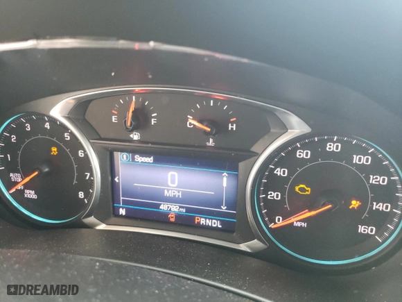 2020 Chevrolet Equinox LT with VIN 2GNAXKEV6L6153176, listed as a Copart auction lot 68452214 with 48,792 mi miles and Salvage Title. Bid and sale history available at carsss.com. Image 9.