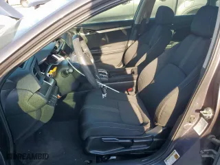 2017 Honda Civic Sedan EX with VIN 19XFC2F71HE071440, listed as a Copart auction lot 53755715 with 50,623 mi miles and Salvage Title. Bid and sale history available at carsss.com. Image 7.