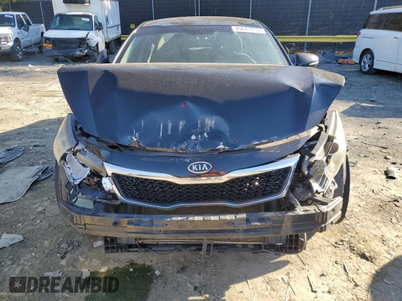 2011 Kia Optima LX with VIN KNAGM4A74B5074854, listed as a Copart auction lot 49047415 with 186,404 mi miles and Salvage Title. Bid and sale history available at carsss.com. Image 5.