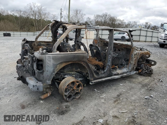 2020 Jeep Wrangler Unlimited Recon with VIN 1C4HJXFNXLW265344, listed as a Copart auction lot 45737395 with Not provided miles and Non repairable. Bid and sale history available at DreamBid. Image 3.