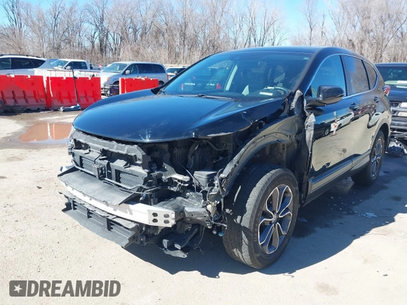 2020 Honda CR-V EX with VIN 2HKRW2H53LH651695, listed as a IAAI auction lot 41685683 with 86,582 mi miles. Bid and sale history available at carsss.com. Image 18.