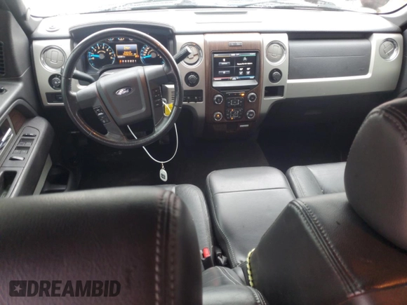 2013 Ford F-150 XL with VIN 1FTFW1ET7DKG21120, listed as a Copart auction lot 60106235 with 123,446 mi miles and Salvage title. Bid and sale history available at DreamBid. Image 8.