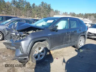 2021 Toyota RAV4 Hybrid LE with VIN 4T3LWRFVXMU035343, listed as a IAAI auction lot 41340188 with 37,072 mi miles. Bid and sale history available at carsss.com. Image 15.