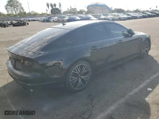 2017 Audi A7 Premium Plus with VIN WAUW2AFCXHN014320, listed as a Copart auction lot 44638995 with 71,589 mi miles and Salvage Title. Bid and sale history available at carsss.com. Image 3.