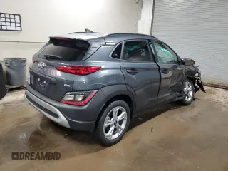 2022 Hyundai Kona SEL with VIN KM8K6CAB3NU831383, listed as a Copart auction lot 69302932 with 5,052 mi miles. Bid and sale history available at carsss.com. Image 3.