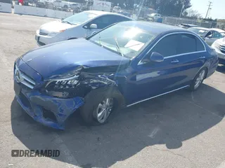 2019 Mercedes-Benz C 300 with VIN 55SWF8DB1KU317498, listed as a IAAI auction lot 41681264 with Not provided miles and . Bid and sale history available at DreamBid. Image 2.