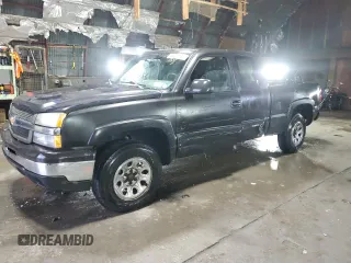2005 Chevrolet Silverado 1500 Work Truck z VIN 2GCEK19V351307212, wystawiony jako Copart lot #84217594 z przebiegiem 175 380 mil mil oraz Szkoda całkowita • Salvage title. Historia ofert i sprzedaży dostępna na DreamBid. Obrazek 1.