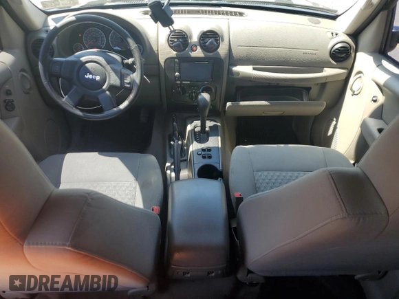 2005 Jeep Liberty Sport with VIN 1J4GL48KX5W602969, listed as a Copart auction lot 53371155 with 134,441 mi miles and Salvage Title. Bid and sale history available at DreamBid. Image 8.