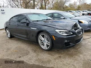 2017 BMW 6 Series 640i xDrive with VIN WBA6D2C55HGT66277, listed as a Copart auction lot 73739483 with 86,356 mi miles. Bid and sale history available at carsss.com. Image 4.