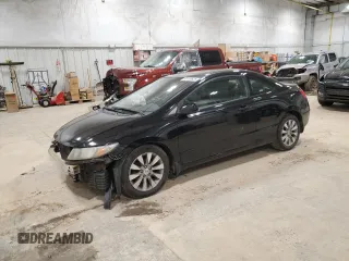 2011 Honda Civic Cpe EX with VIN 2HGFG1B83BH510793, listed as a Copart auction lot 50139625 with 120,783 mi miles and Non Repairable. Bid and sale history available at carsss.com. Image 1.