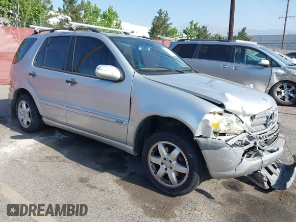 2004 Mercedes-Benz M 350 with VIN 4JGAB57E84A501744, listed as a IAAI auction lot 42271880 with 183,498 mi miles and . Bid and sale history available at DreamBid. Image 1.