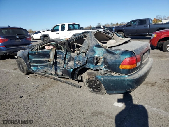 1996 Honda Civic LX "O" w/Air with VIN 2HGEJ6670TH544994, listed as a Copart auction lot 77412644 with 137,141 mi miles and Salvage Title. Bid and sale history available at carsss.com. Image 2.