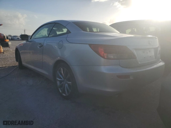 2014 Lexus IS 250C with VIN JTHFF2C25E2529794, listed as a Copart auction lot 78642364 with 0 miles and Non Repairable. Bid and sale history available at carsss.com. Image 2.