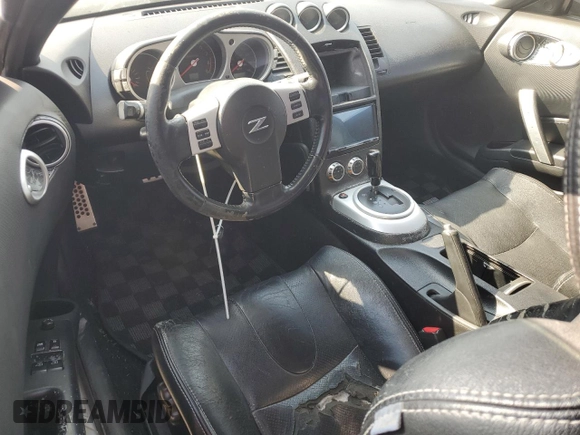 2008 Nissan 350Z Enthusiast with VIN JN1BZ34E18M750990, listed as a Copart auction lot 76414184 with 188,375 mi miles and Salvage Title. Bid and sale history available at carsss.com. Image 8.