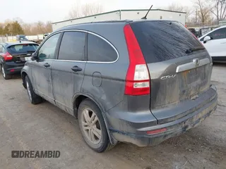 2010 Honda CR-V EX with VIN 5J6RE4H57AL057984, listed as a IAAI auction lot 41786360 with 266,064 mi miles. Bid and sale history available at carsss.com. Image 3.