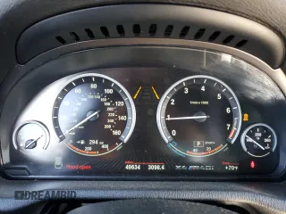 2018 BMW X4 M40i with VIN 5UXXW7C52J0W64443, listed as a Copart auction lot 53877525 with 49,634 mi miles and Salvage title. Bid and sale history available at DreamBid. Image 9.