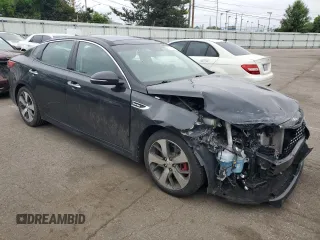 2018 Kia Optima SX with VIN 5XXGW4L2XJG224863, listed as a Copart auction lot 58701575 with 79,673 mi miles and Salvage title. Bid and sale history available at DreamBid. Image 4.