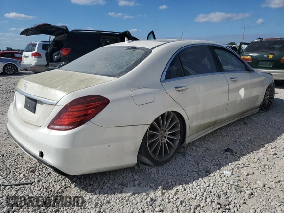 2017 Mercedes-Benz S 550 with VIN WDDUG8CB9HA332409, listed as a Copart auction lot 44083955 with Not Provided miles and Clean Title. Bid and sale history available at carsss.com. Image 3.