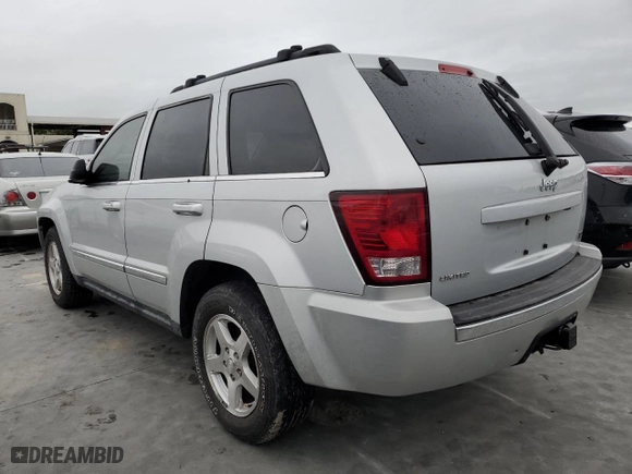 2007 Jeep Grand Cherokee Limited with VIN 1J8HS58P07C501130, listed as a Copart auction lot 74770004 with 0 mi miles and Salvage Title. Bid and sale history available at carsss.com. Image 2.