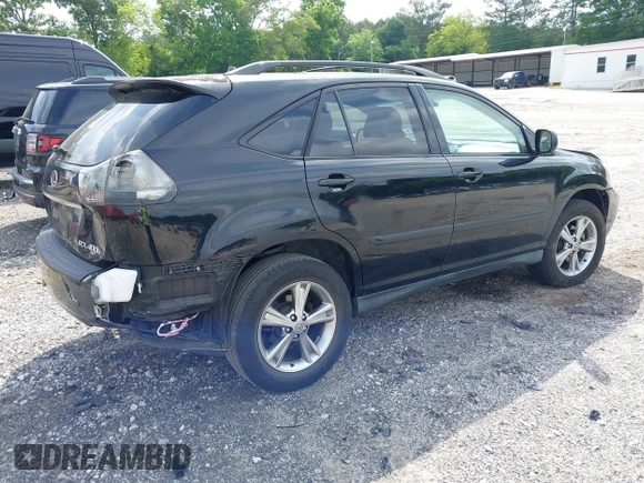 2006 Lexus RX 400h with VIN JTJGW31U560001666, listed as a IAAI auction lot 42257070 with 267,244 mi miles and . Bid and sale history available at DreamBid. Image 4.