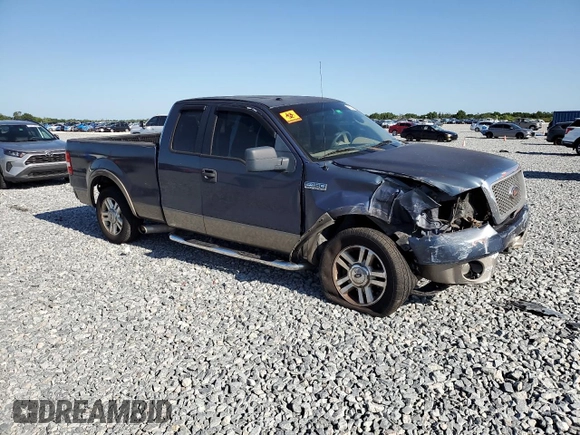 2006 Ford F-150 XLT with VIN 1FTPX12556NA35282, listed as a Copart auction lot 53357515 with 325,998 mi miles and Salvage title. Bid and sale history available at DreamBid. Image 4.
