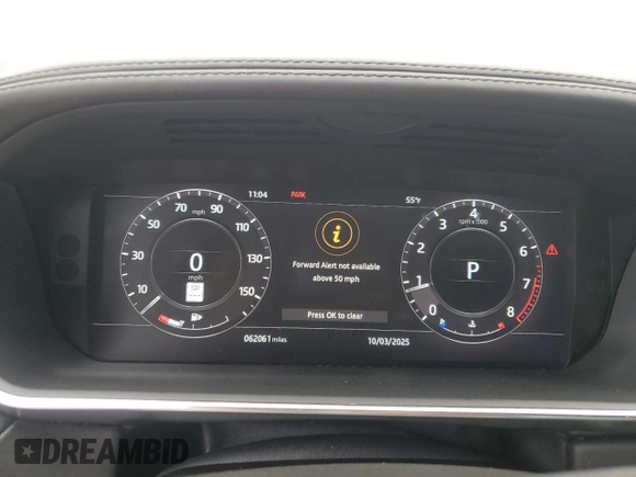 2019 Land Rover Range Rover Sport HSE Dynamic z VIN SALWV2SV3KA426884, wystawiony jako Copart lot #47987965 z przebiegiem 62 061 mil mil oraz Szkoda całkowita • Salvage title. Historia ofert i sprzedaży dostępna na DreamBid. Obrazek 9.
