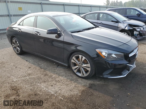 2019 Mercedes-Benz CLA 250 with VIN WDDSJ4GB3KN699141, listed as a Copart auction lot 57616553 with 51,325 mi miles and . Bid and sale history available at DreamBid. Image 4.