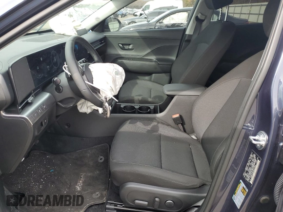 2025 Hyundai Kona SEL Convenience with VIN KM8HCCAB3SU212992, listed as a Copart auction lot 46318485 with 4,050 mi miles and Salvage Title. Bid and sale history available at DreamBid. Image 7.