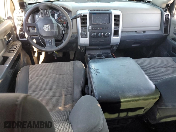 2012 Ram 2500 Big Horn with VIN 3C6UD5DL1CG283491, listed as a Copart auction lot 86823304 with 0 mi miles and Salvage Title. Bid and sale history available at carsss.com. Image 8.